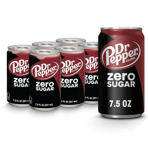 Dr Pepper® Zero Sugar Soda Cans