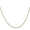 thumbnail image 2 of Auriga Fine Jewelry 10K Yellow Gold .85 mm Spiga Chain Necklace for Women 18", 2 of 7