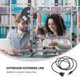 thumbnail image 3 of KALLORY 2Ud Cable De Extensión Para Impresora Negro Con Posibilidad De Usar Múltiples Cables Juntos, 3 of 8