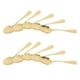 thumbnail image 3 of Juego de 12 cucharas doradas para la cena, de acero inoxidable, pulidas a espejo, aptas para lavavajillas, 3 of 8