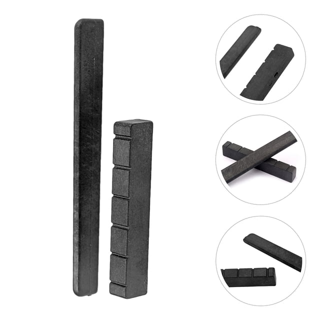 unbranded Y Cejuela Para Guitarra En Negro Fácil De Cortar Y Reemplazar Accesorios