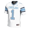 thumbnail image 2 of Youth  GameDay Greats White  North Carolina Tar Heels #1 Football Jersey, 2 of 4