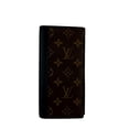 thumbnail image 1 of Pre-Owned LOUIS VUITTON M69410 Portefeuille Brazza Monogram Macassar Long Wallet, Brown, Men's, 1 of 12