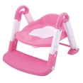 thumbnail image 4 of Baño Entrenador Para Bebe Aeiou B069 Escalera 3 En 1 Rosa, 4 of 6