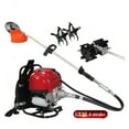 thumbnail image 2 of 9 In1 Backpack Brush Cutter Grass Cutter With GX35 4 Stroke 35cc Petrol Engine Tree Cutter Mini Tiller ,Easy to Use, 2 of 8