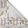thumbnail image 3 of Ambesonne Animal Print Kitchen Curtains, Leopards, 55"x45", White Multicolor, 3 of 3