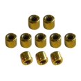 thumbnail image 2 of 10 anillos guía para caña de pescar, reparación de guías de caña DIY Cilíndrico Dorado 04, 2 of 5
