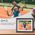 thumbnail image 3 of BSIMB 32GB 2K WiFi Digital Photo Frame 11 Inch, 2176x1600 Ultra-Clear IPS Display, Smart Electronic Picture Frame, Easy to Share Photos & Videos via App or Email, Auto-Rotate, Gift for Grandparents, 3 of 7