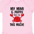 thumbnail image 4 of Inktastic Mimi and Pappy Love Me Boys or Girls Baby Bodysuit, 4 of 5