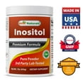 thumbnail image 7 of 3 Pack Best Naturals Pure Inositol 1 Lb Powder (Vitamin B8) | Supports Healthy Liver Function, Promotes Cellular Detoxification & Supports Membrane Function, 7 of 7