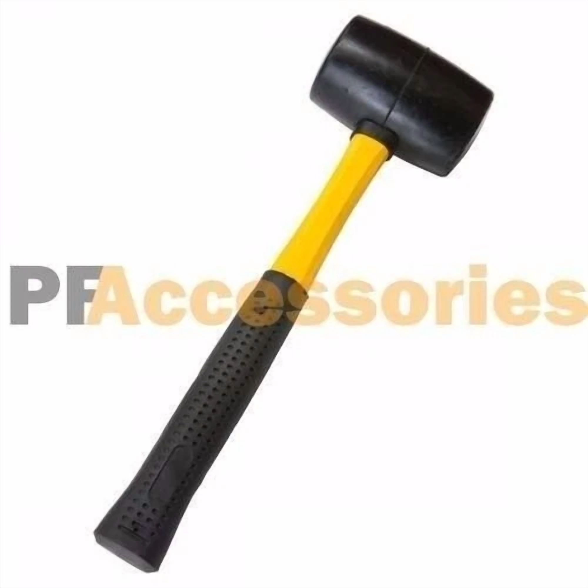 BUTTERFLY- 8Oz Rubber Mallet Hammer Fiberglass Grip Handle 11" Inch Length New