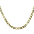thumbnail image 2 of 14K Yellow Gold 5mm Semi-Solid Anchor with Lobster Lock Chain - 18", 2 of 8