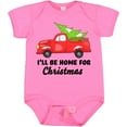 thumbnail image 3 of Inktastic I'll Be Home for Christmas Truck with Tree Boys or Girls Baby Bodysuit, 3 of 5