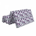 thumbnail image 2 of Flower Foldable Mattress, Funky Floral Pattern Violet, 78.7" x 47.2", Pastel Purple and Multicolor, by Ambesonne, 2 of 6
