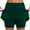 Green 1, variant on hotojiny Womens Plus Size Workout Skorts Casual Summer Athletic Yoga Shorts Golf Skirt High Waisted Athletic Gym Shorts