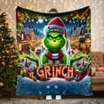 thumbnail image 1 of Merry Christmas - Personalized Stole Christmas Blanket, 1 of 7