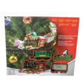thumbnail image 1 of Christmas Electric Train Set，Toy Track Car With Music，Santa Claus Round Rail Train Toys，Christmas Tree Decoration, 1 of 4