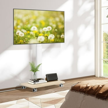 Universal Rolling TV Cart with Power Outlet for 32-70 Inch TVs