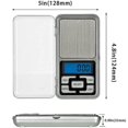 thumbnail image 1 of Jewellery Gold Weighing Pocket Digital Scales Mini Lcd Kitchen 0.1g 500g Grams, 1 of 5