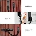 thumbnail image 2 of ifundom Black Stainless Steel Door Chain Lock, Anti-Theft Security Door Guard for Home Safety and, 2 of 6
