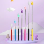 Telescopic Teachers Pointer, Extendable Hand Pointer Finger Pointer Stick, Mini Retractable Classroom Pointer for Elementary School Kindergarten Teacher, Classroom Supplies