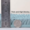 thumbnail image 4 of Bath Mat Non Slip Bathroom Mat Waterproof Bath Rugs Bathroom Absorbent Soft Foot Bath two-piece Blue, 4 of 7