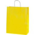 thumbnail image 1 of Estrela 10 bolsas de regalo de papel premium con asas giratorias - Amarillo - 420130310mm - 488CJ, 1 of 1