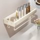 thumbnail image 1 of Estante de pared sin taladro con ventosa: estante rectangular multifuncional desmontable para organizar el baño, la ducha, la cocina y el dormitorio., 1 of 6