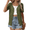 Army Green, variant on Women's Short Sleeve Summer Cardigan V-Neck Button up Lightweight Hollow Out Sweater Cardigans Shrug