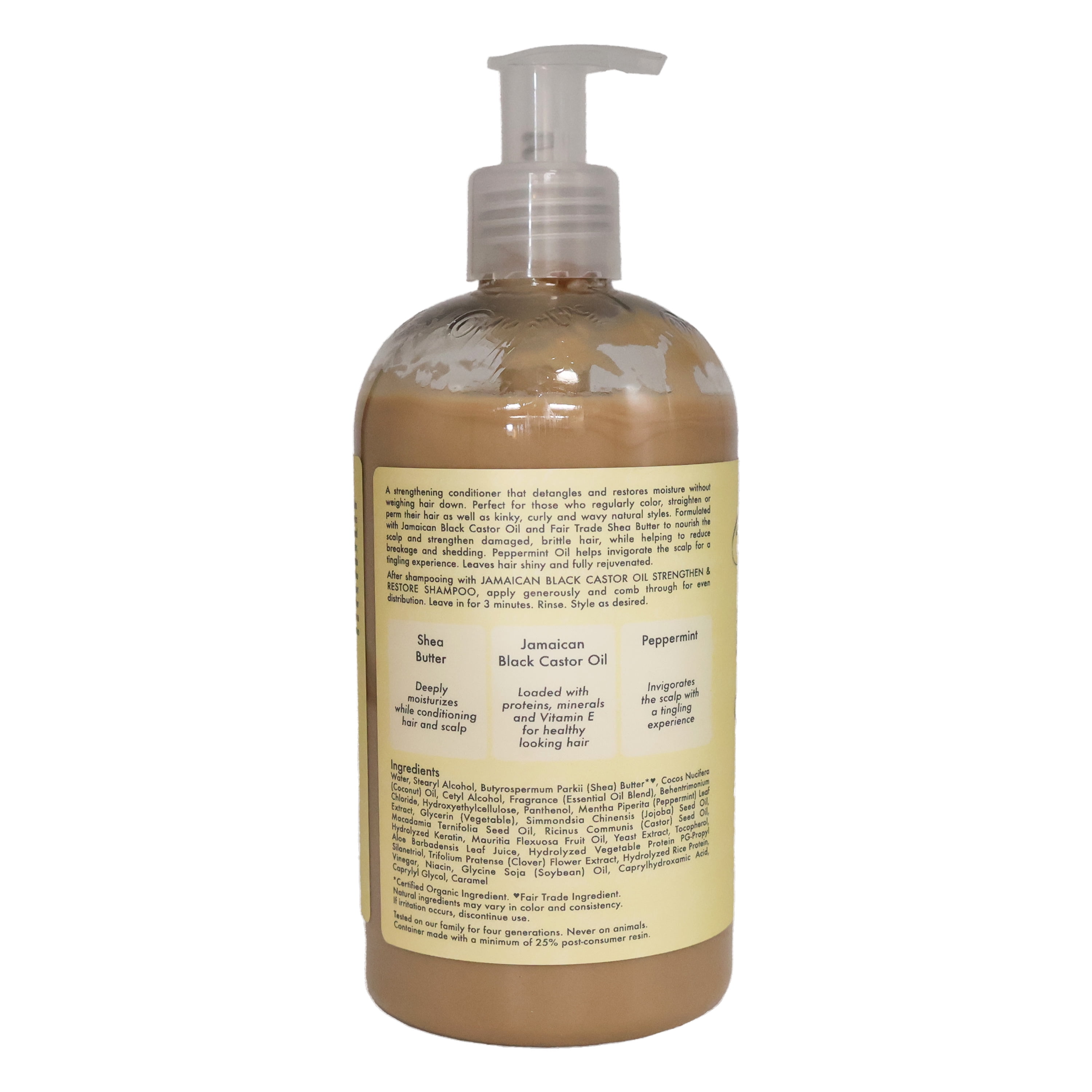 Shea Moisture Jamaican Black Castor Oil Conditioner, 13 Oz.