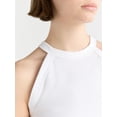 thumbnail image 6 of Free Assembly Women's Sleeveless Halter Tank Top, Sizes XS-XXL, 6 of 6