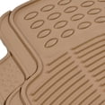thumbnail image 4 of BDK Car Utility Rubber Mats, Trimmable to Fit, Black Beige Gray, 4 of 6