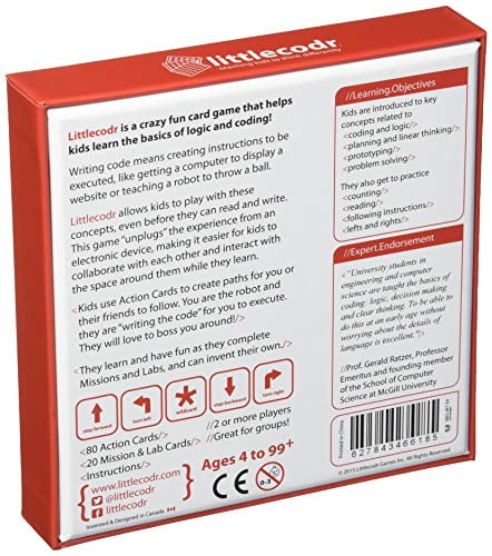 Jeu de cartes préscolaire Everest Toys de LittleCodr