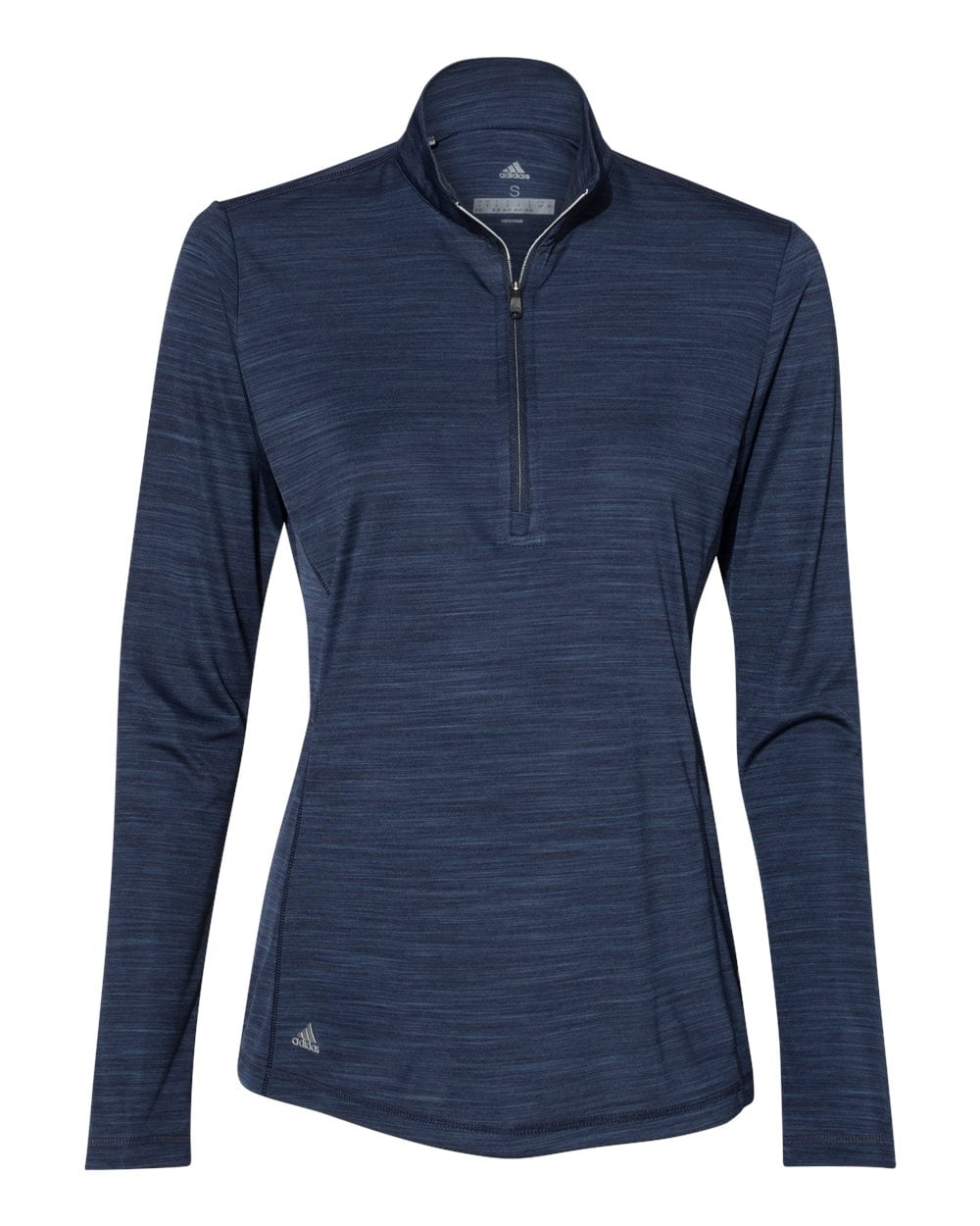 Adidas Adidas Women's Lightweight MÃ©lange QuarterZip Pullover