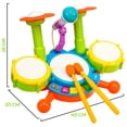 thumbnail image 4 of Micrófono musical Toy Battery con luces para bebés, color azul, 4 of 6