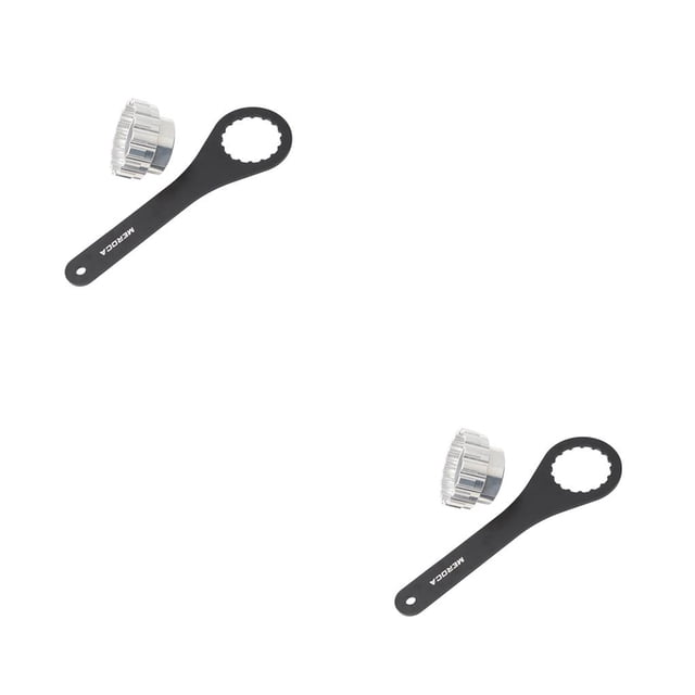Maoww Disque de Frein Rotor Remover Escargot Résistant à l'Usure Adaptateur de Clé de Manivelle en Alliage d'Aluminium Type 1 2Ensemble