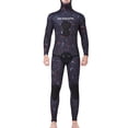 thumbnail image 1 of Tamaño con capucha Camuflaje con capucha Premium a prueba de frío Mantenga cálido pantalones largos de manga larga con traje de surf a prueba de sol para snorkeling surf de naranja L 5mm Noticed OD017114-12, 1 of 6