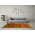 thumbnail image 3 of Ahgly Company Indoor Rectangle Oriental Yellow Traditional Area Rugs, 2' x 4', 3 of 4