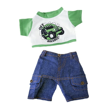 Off Roading outfit w/Cargo Jeans Teddy Bear Clothes Fits Most 14