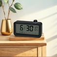 thumbnail image 2 of Unique Bargains Triple Digital Alarm Clock Snooze for Deep Sleepers Black, 2 of 6