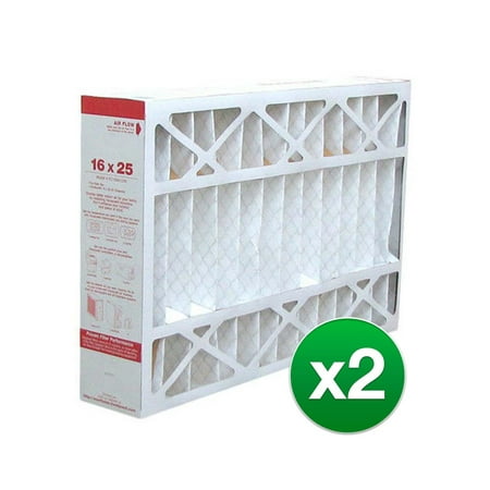 Replacement For Lennox X6670 Furnace Air Filter 16x25x5 - MERV 11 (2 Pack)
