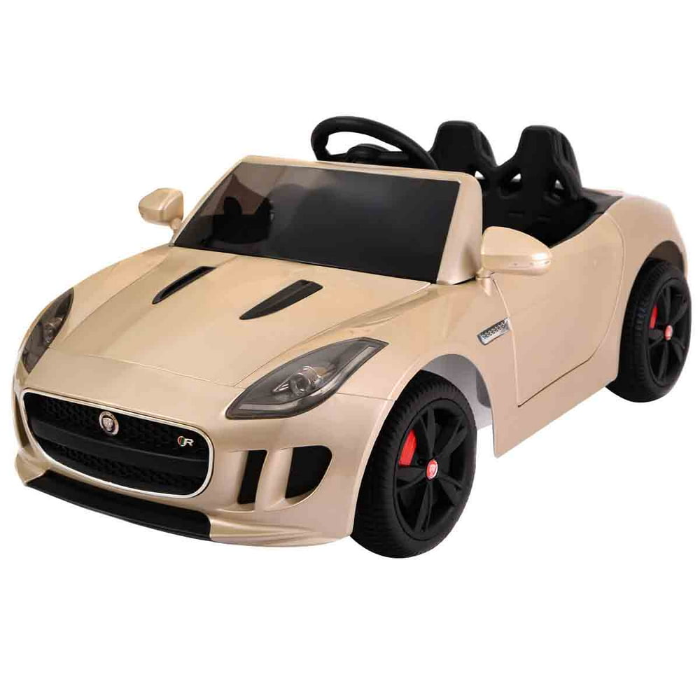 Jaguar License Electric Toy Car Kids Ride On w/ 2.4G Bluetooth Remote Control