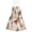Earthy Tones Butterflies, variant on 2PCS Velcro Hangable Hand Towels Quick-Drying Hanging Kitchen Towels for Kitchen & Bathroom Butterflies and Circular Motif