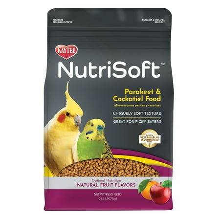 UPC: 0071859006154 | Kaytee Nutri Soft Parakeet and Cockatiel Pet Bird Food Seed 2 lb