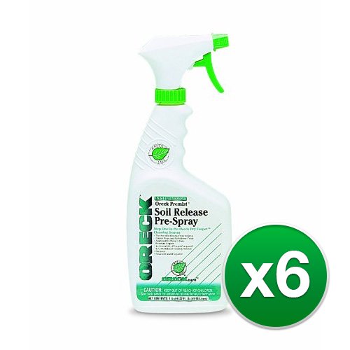Oreck 32777 Soil Release Pre Spray Carpet Cleaner 32 Oz Genuine (6 Pack)