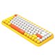 thumbnail image 2 of AJAZZ 308I V3 Bluetooth-Compatible con el teclado AAA Batería 84 Key Portable PC Desktop Tablet Techeypad Computer Accesories Equipo Amarillo Inevent EL005286-06B, 2 of 7