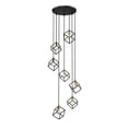 thumbnail image 1 of Z Lite 478-7BRZ-OBR 24 in. Vertical 7 Light Bronze & Olde Brass Pendant Ceiling Light, 1 of 1
