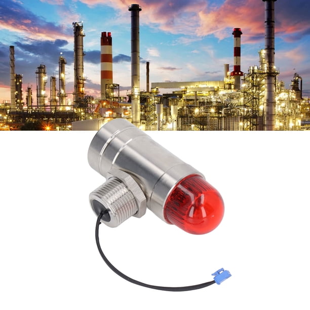 Alarma Acústica óptica, Zumbador De 100 Decibelios Alarma Visual Audible Altamente Sellada DC24V Resina Epoxi A Prueba De Corrosión Para Uso Industrial