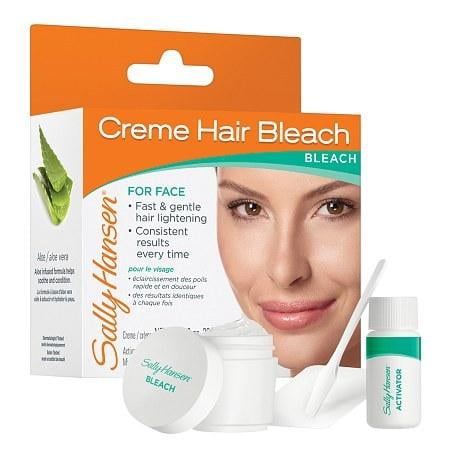 Sally Hansen Creme Hair Bleach Kit for Face 1.0 oz.(pack of