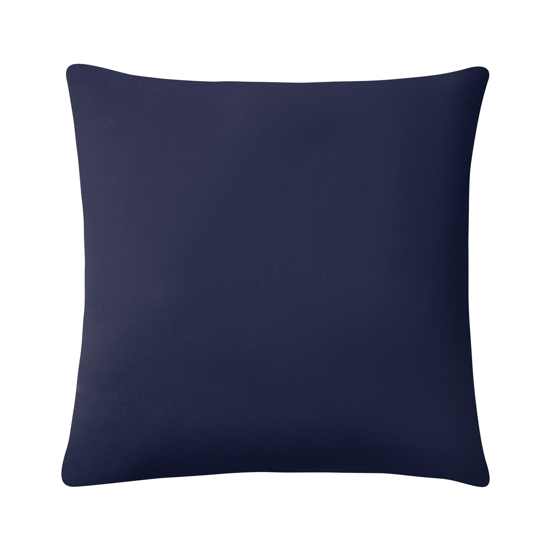 Home Decorators Collection Navy Stripe Piped-Edge 18 in. x 18 in. Square  Decorative Throw Pillow S00161061284 - The Home Depot